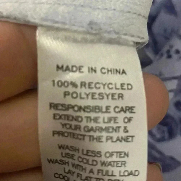 Hill House The Simone Dress Lilac Floral Size XL - Picture 5 of 6